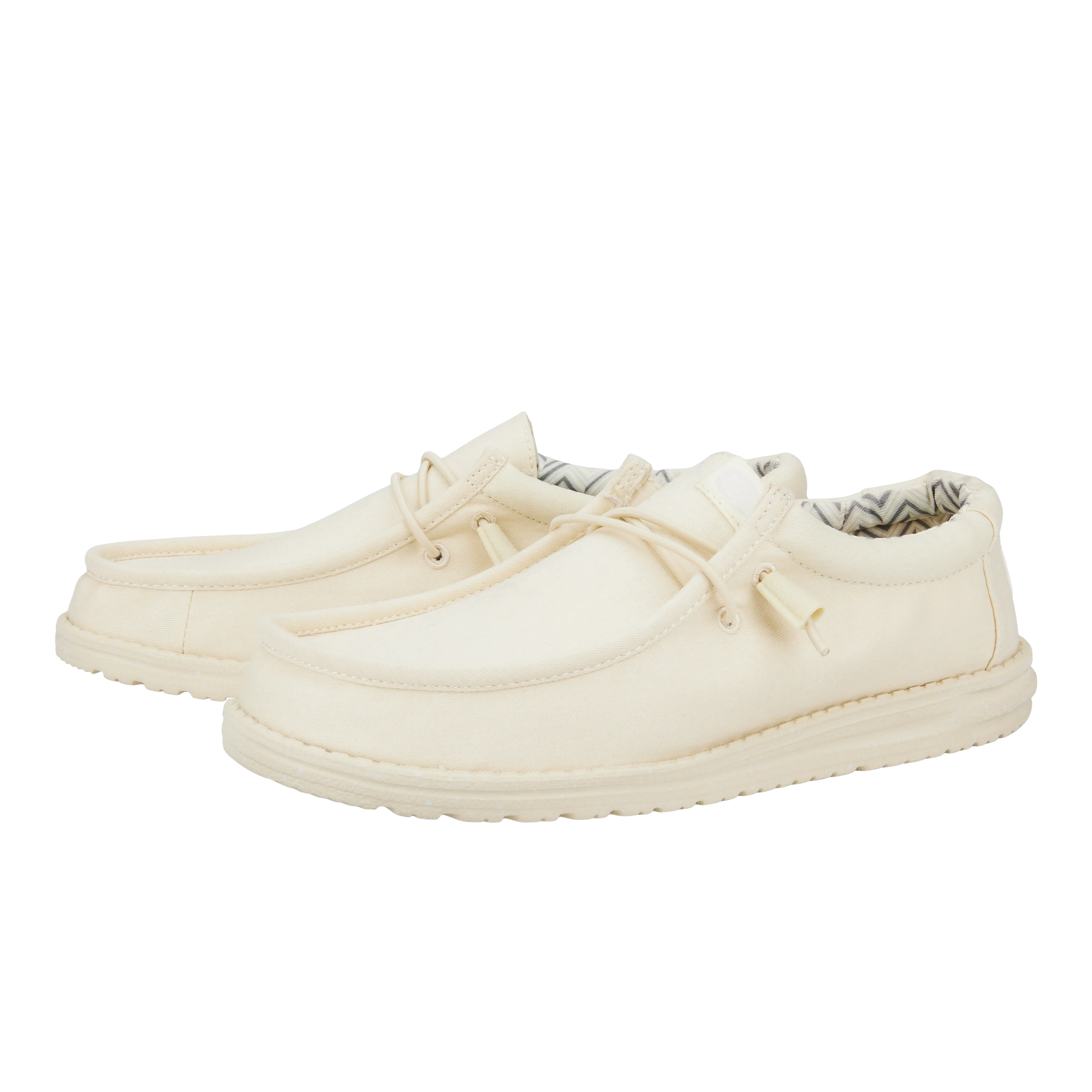 Wally Stretch Canvas - Stone White