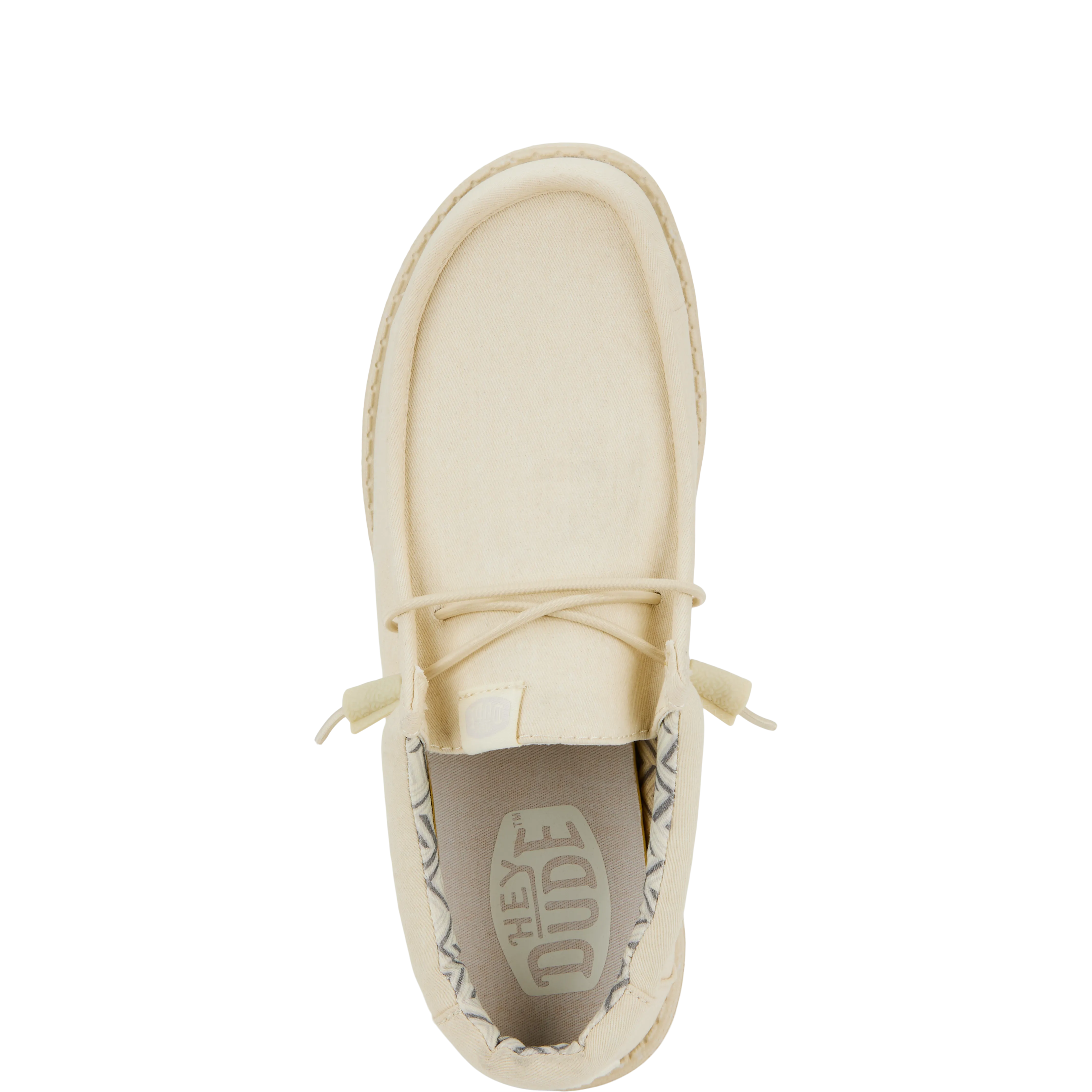 Wally Stretch Canvas - Stone White